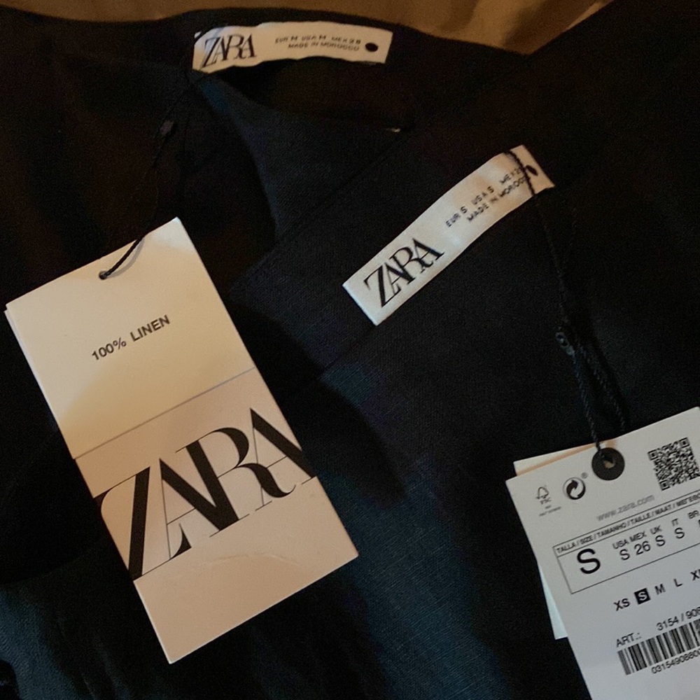Zara linen fringed skirt - Picture 8 of 8